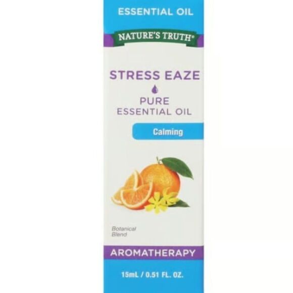 Nature's Truth "Stress Eaze Pure Essential Oil" Botanical Blend (Calming) NEW!!! - Picture 3 of 5